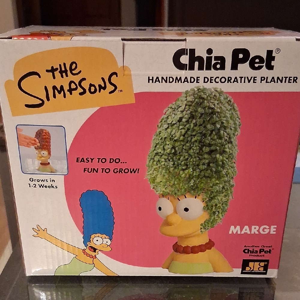 THE SIMPSONS MARGE CHIA PLANTER